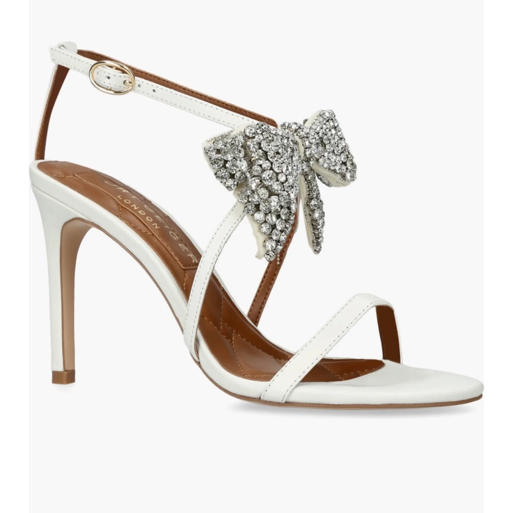 Bromley Bow Ankle Strap Sandal Kurt Geiger bridal bride